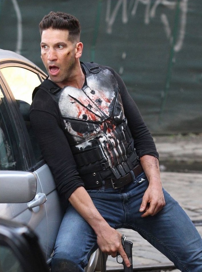 thereddaredev1l's tweet photo. New look at Jon Bernthal as The Punisher on the set of 'SPIDER-MAN: BRAND NEW DAY' https://t.co/uCP4KcvX3b