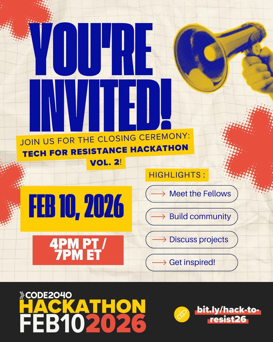 Code2040 tweet media