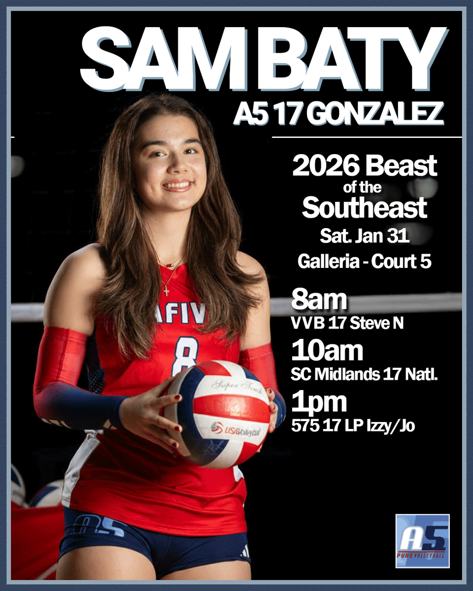 SamBaty2027's tweet photo. @Delaware_VB @UDBlueHens Pack your snow boots, Coach Ray! https://t.co/hzpMQKIsed