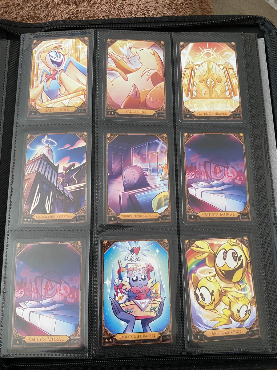 KlawsDraws's tweet photo. Collection of trading cards I got all snug in my VoxTek binder! (🧵) https://t.co/Nb6S2Ejkgq