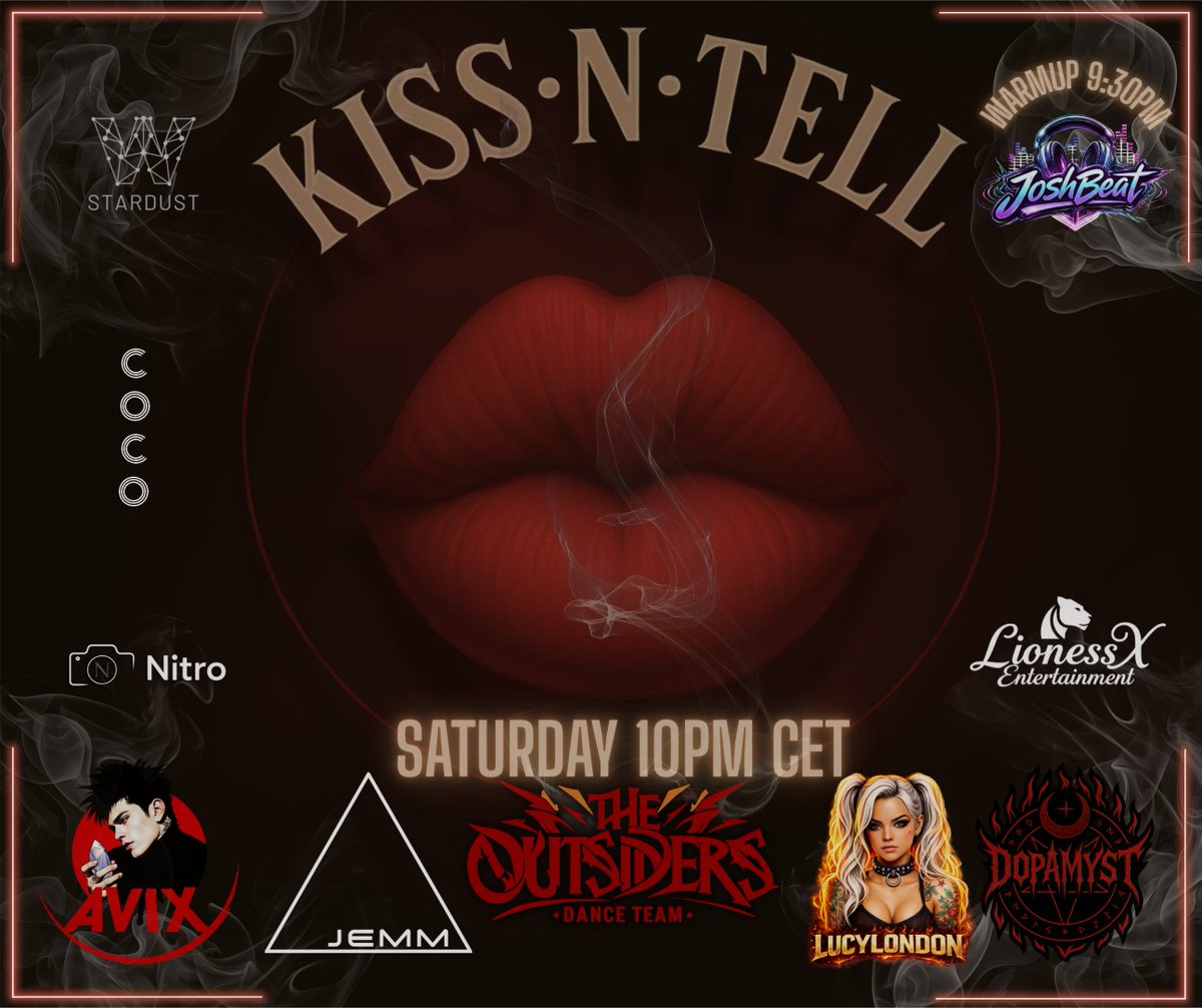 Kiss:N:Tell tweet media