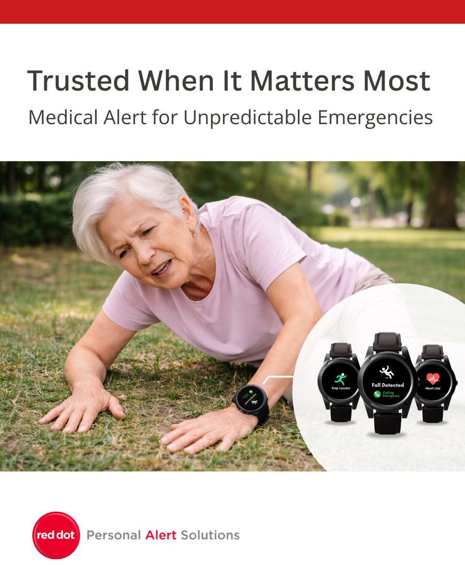 AlertsDot's tweet image. Trust isn’t built in big moments, it’s built in the quiet ones.
It’s knowing that if something happens, a fall, dizziness, a sudden emergency, help is just a button away.

#TrustedCare #SeniorSupport #HomeSafety #ReliableHelp #RedDotAlerts