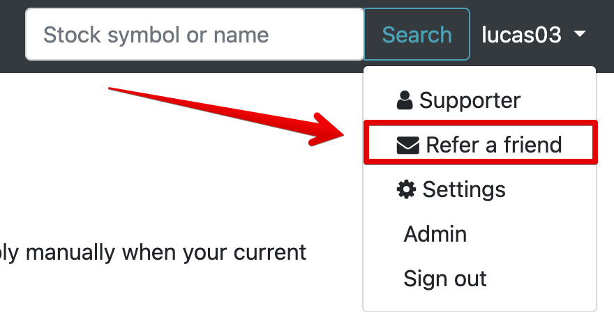 You can now refer a friend to Digrin, and you'll both receive 60 days of supporter membership for free. Try it out! Your account must be older than 6 months, and you can invite up to three friends.