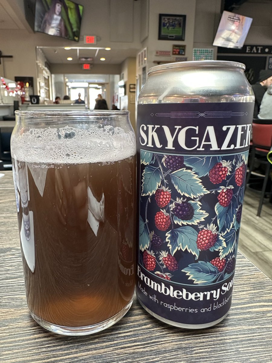 dustinpari's tweet image. #DrinkResponsibly 🍻 
Skygazer Brambleberry Sour