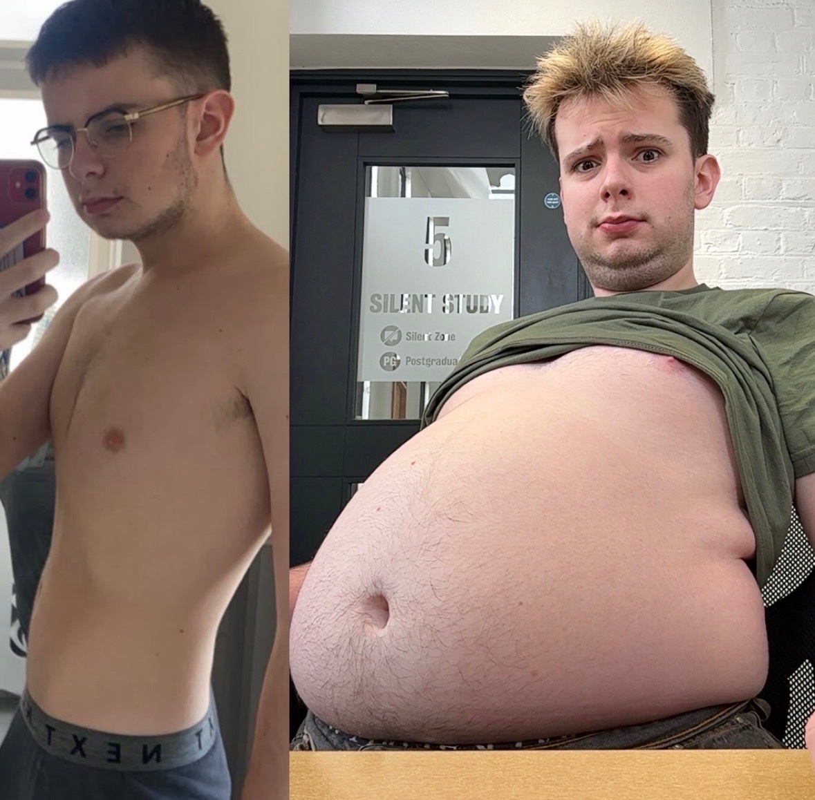 Could be two different people now 🐷🫣🎈