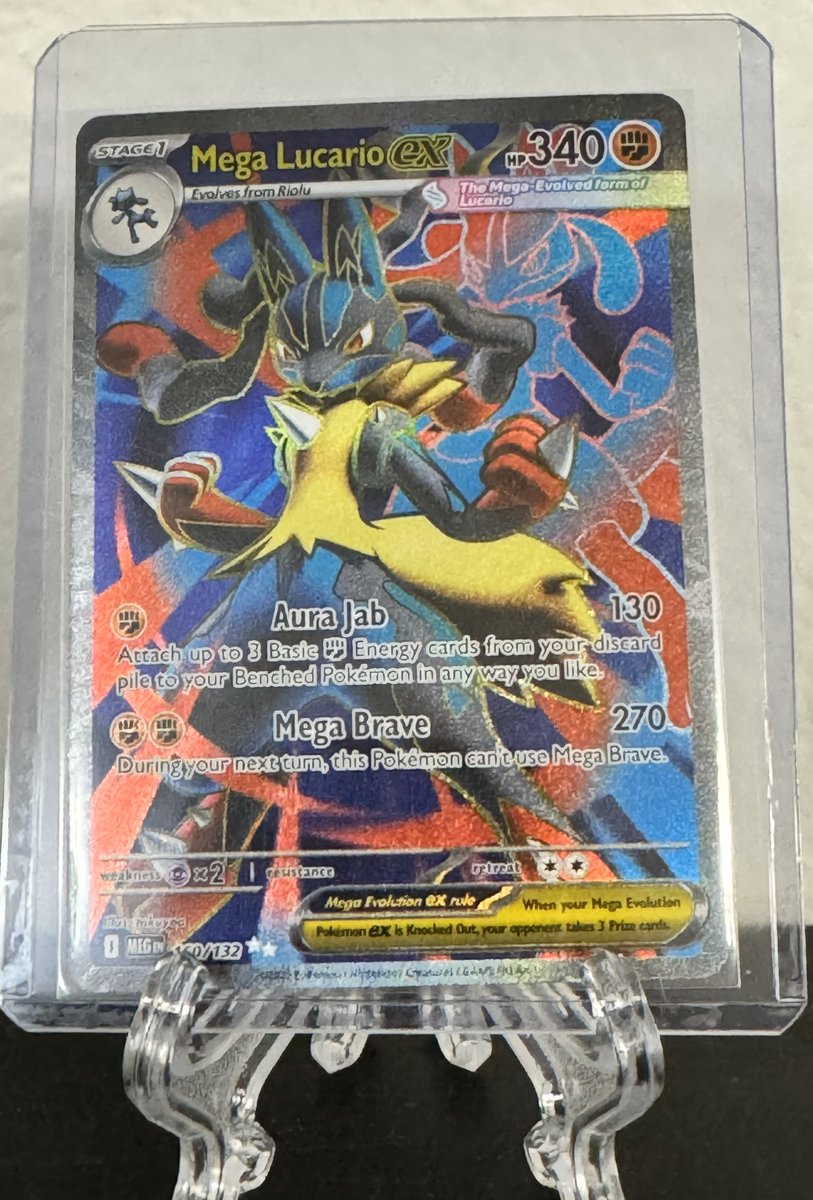 🎁 ANOTHER ONE! 🎁

We’re giving away Mega Lucario EX 💥
(from the Mega Evolutions set)

How to enter:

✅ Follow us <a href="/DegenXPicker/">Degen X Picker</a> 
🔁 Retweet this post
👥 Tag a friend

⏰ Winner picked in 24 hours!