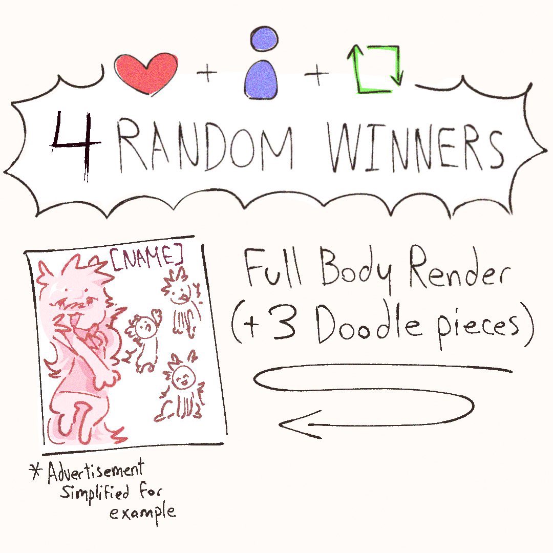 ‼️ART RAFFLE‼️
-
-
-
‼️MUST Like, Follow, Repost &amp; Reply with your OC of choice to enter! (Unqualified will be hidden)
-
(Winners will get an art page of a full render &amp; three doodles!)
-
Winners will be determined on Feb 5th
-
#artraffle #artmoots #artcontest