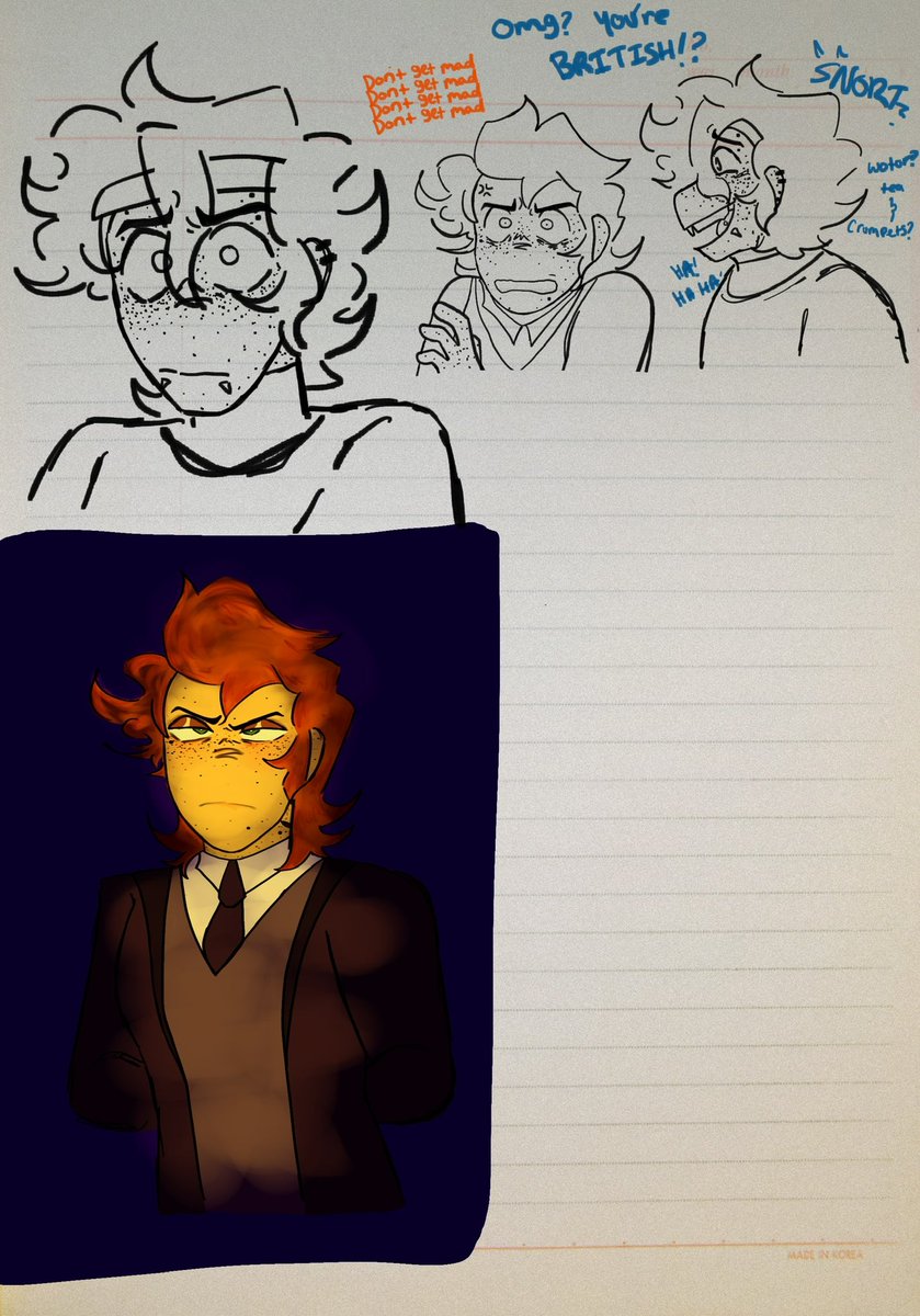 HoneySeaBreeze's tweet photo. Some art of my puppet oc’s! Elio with his younger brother Aster (and yes, aus of them in these too <:3) https://t.co/3SXHff7PVY