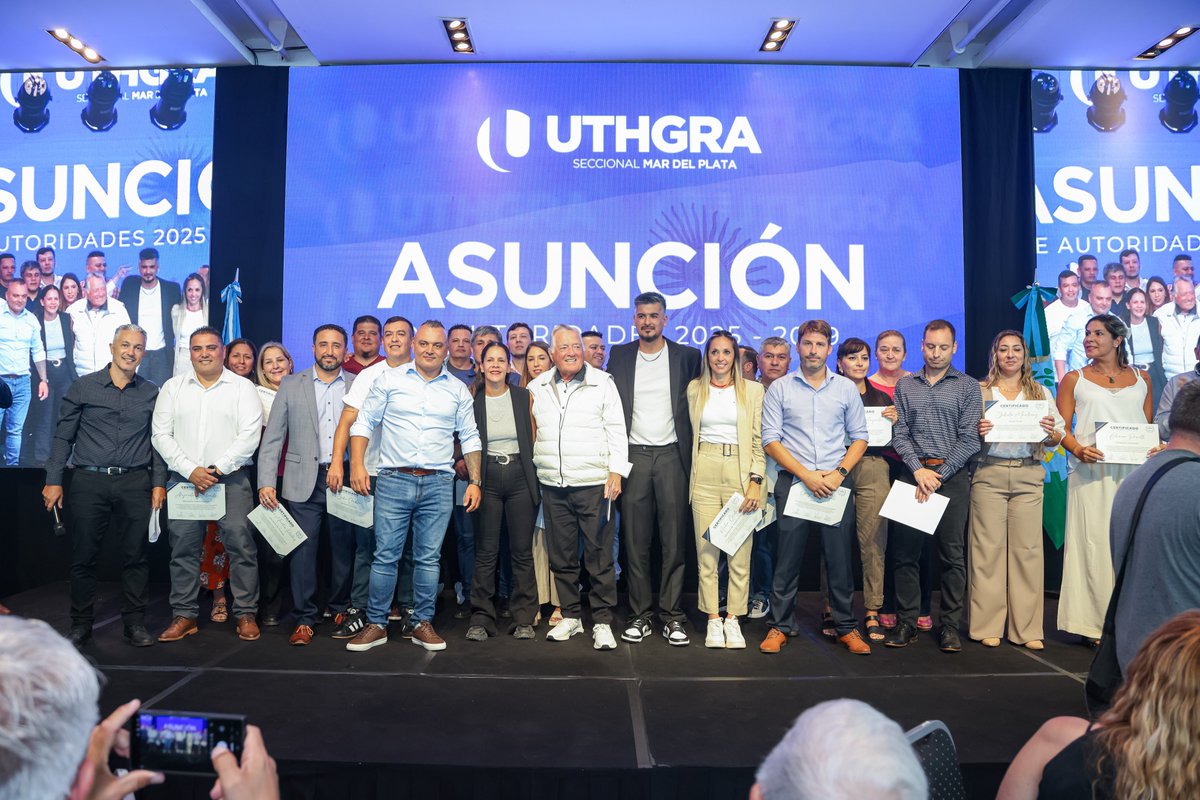 Asumió la nueva conducción de UTHGRA Mar del Plata con apoyo masivo de los trabajadores
miradorvirtual.com.ar/asumio-la-nuev…