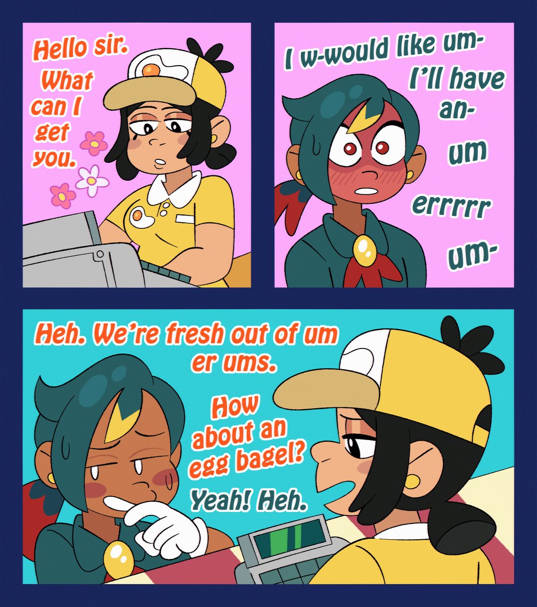 Sneasel and Psyduck's first meeting