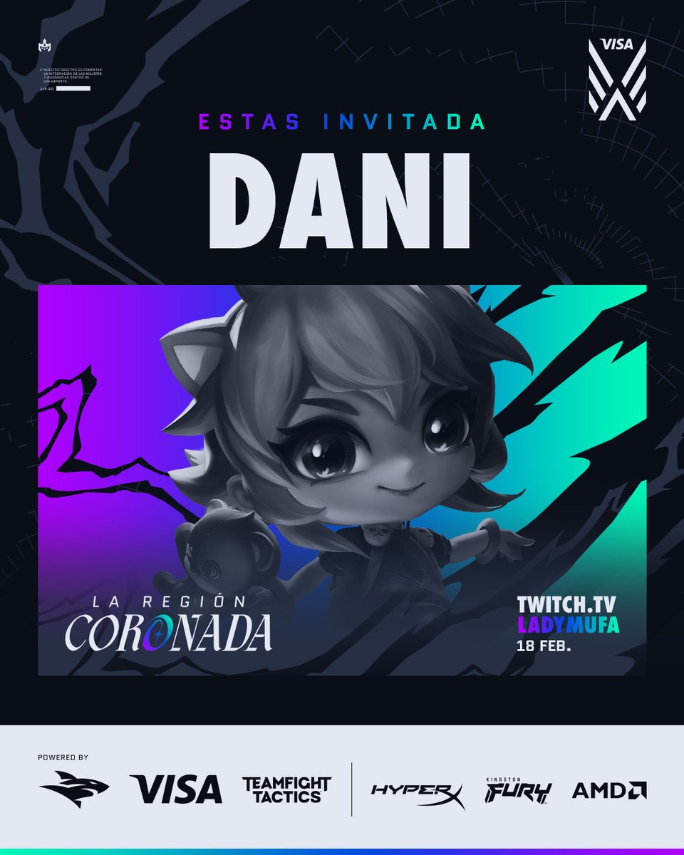 Muchas gracias a <a href="/LigaValkyria/">VISA Valkyria | #VVK💜</a> por la invitación a este increíble evento, muy ansiosa y feliz por participar para dar lo mejor de mí💜