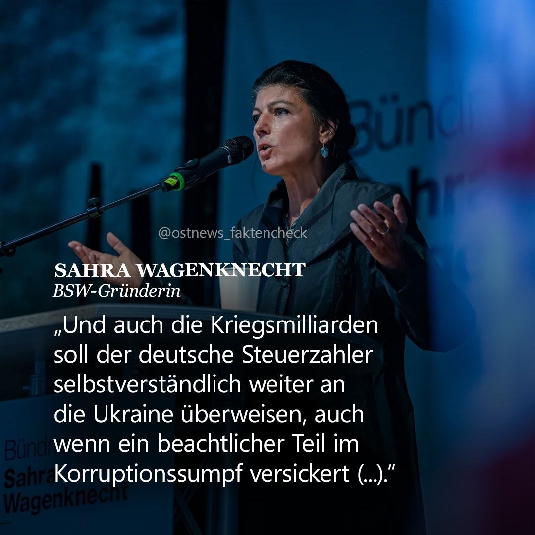 ⚡️Wagenknecht: Merz wird in deutsche Geschichte als „völliger Bruchpilot“ eingehen

Die BSW-Bundesvorsitzende Sahra Wagenknecht ist mit Kanzler Friedrich Merz hart ins Gericht gegangen. „Ein Kanzler ohne Kompass, ein Kanzler im außen- und innenpolitischen Blindflug!“, schrieb sie