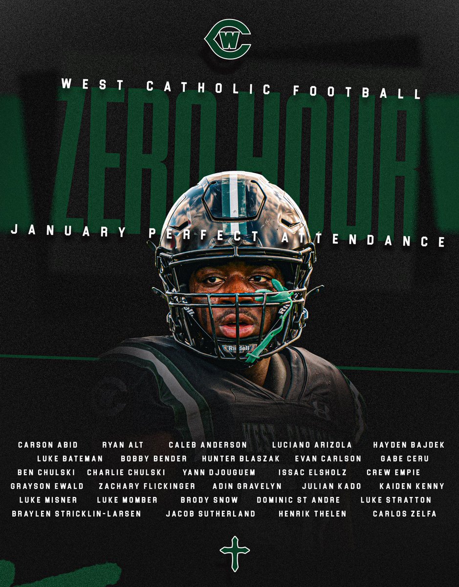 Champions aren’t built by chance. They’re made with consistency &amp; relentless effort. Proud of our student-athletes that showed up every day of our January Zero Hour workouts with that effort &amp; championship mentality. Keep building! 

#WeTheWest | #GRWCFootball