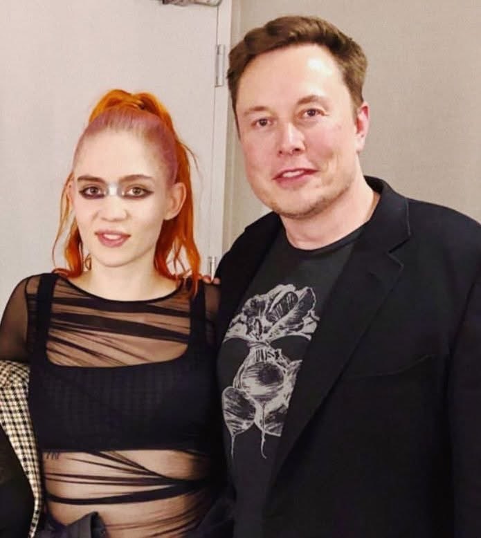 Indie5051's tweet image. Siempre me va a parecer random que Grimes se haya casado con Elon Musk