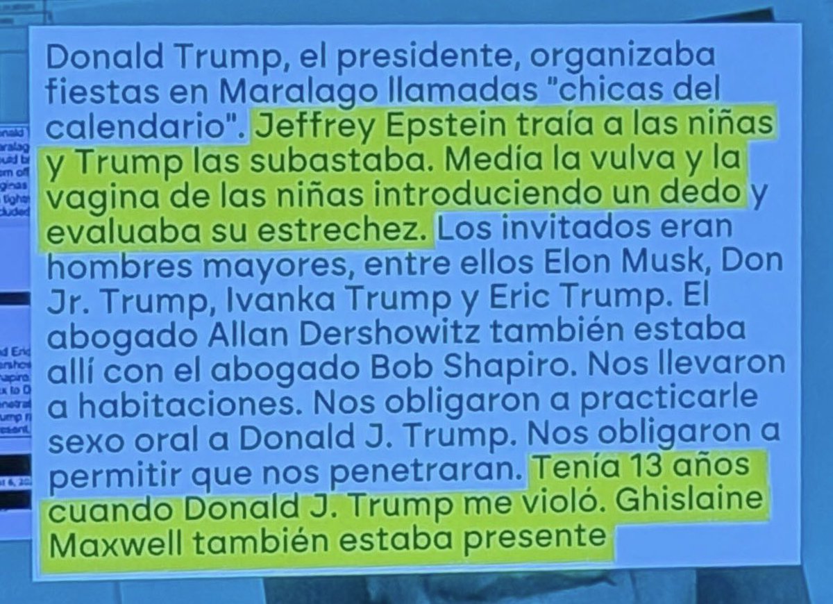 Es repugnante. Asqueroso.