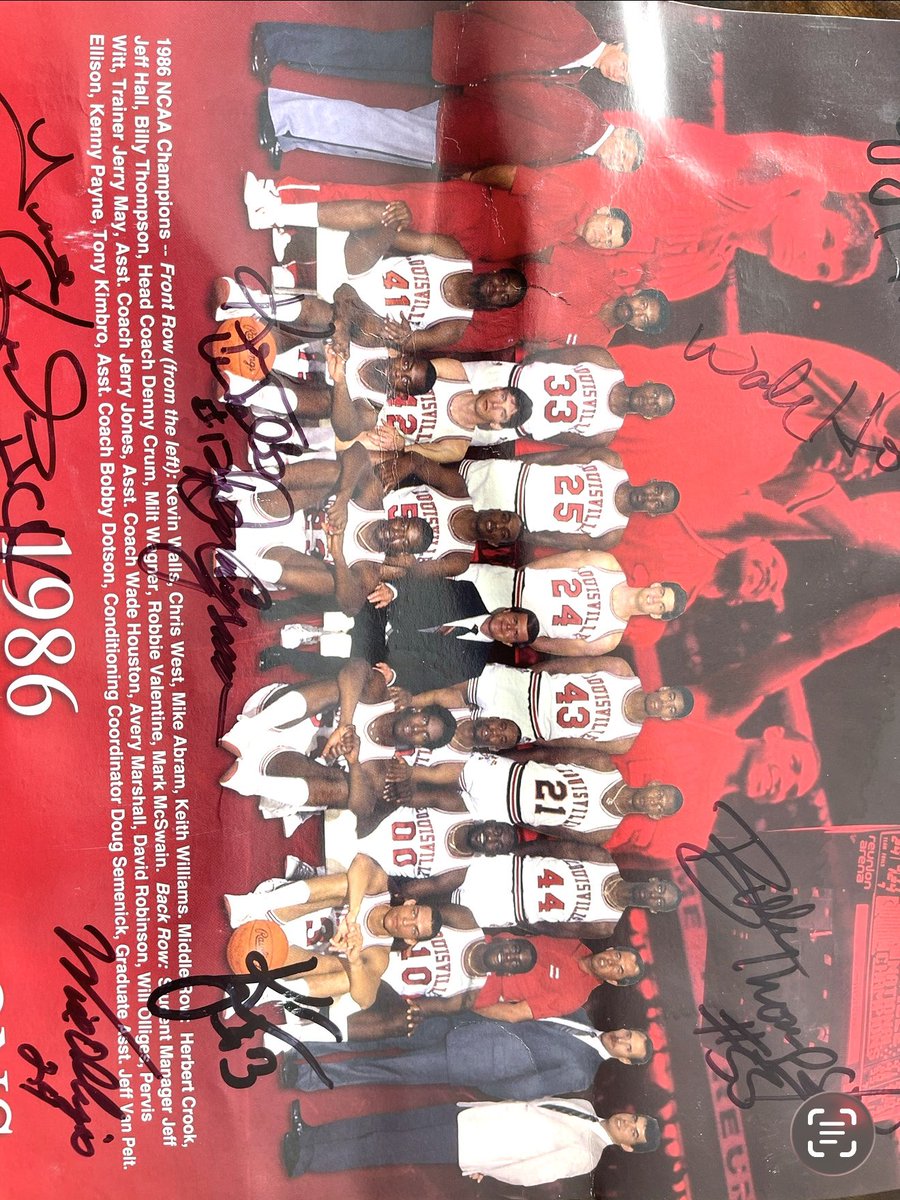 RobbieValentine's tweet image. 1986 NCAA CHAMPS ! Our 40th championship basketball reunion this weekend !  We’ll see you at the game !