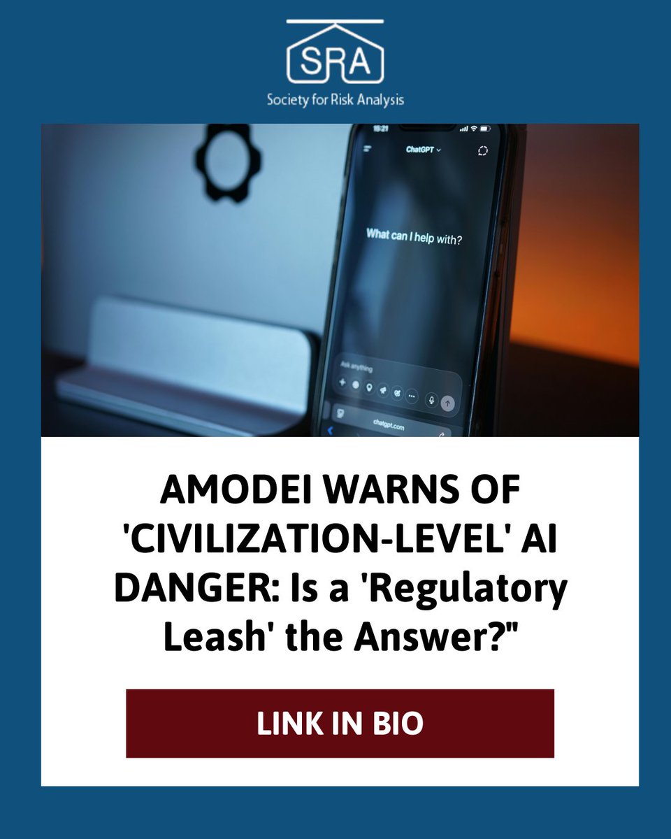 SRA - Society for Risk Analysis tweet media