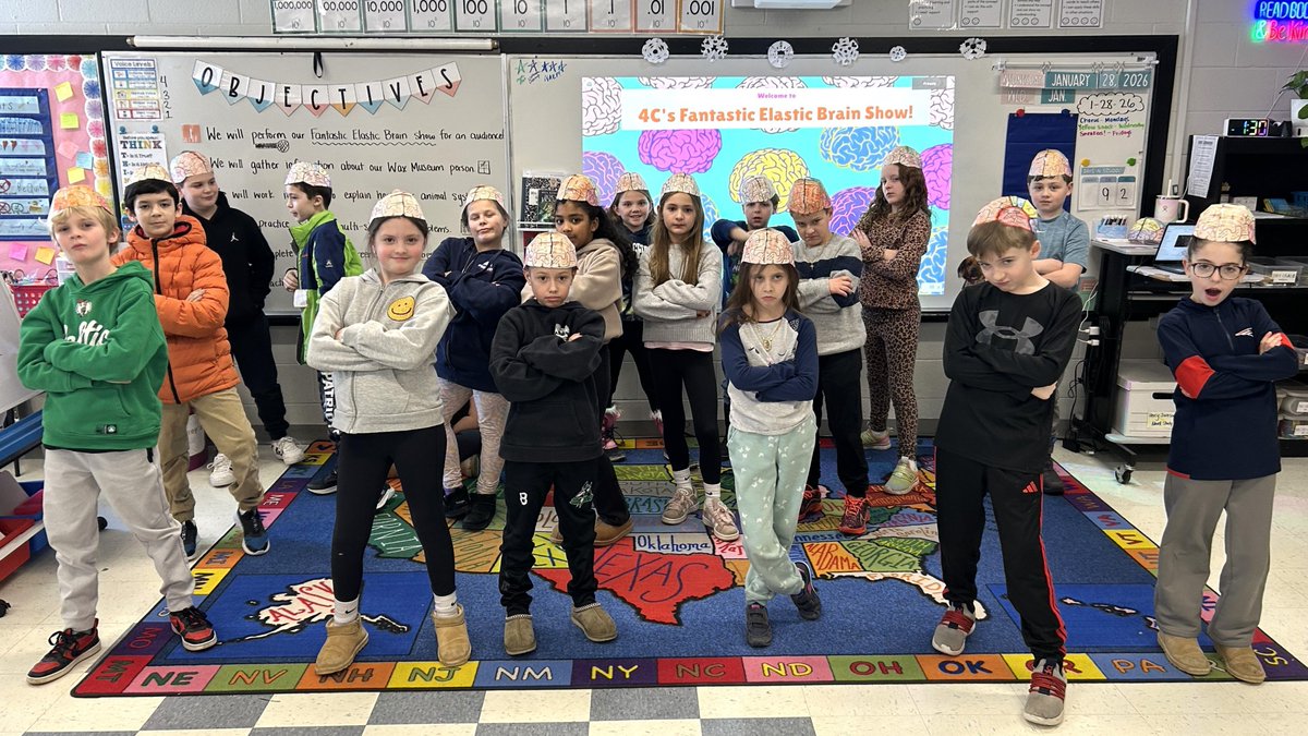 The Brain Scientists of Atkinson Academy 4th grade have been hard at work learning about the Human Body, Vision, and the Brain as part of an integrated unit. They learned about how different parts of our bodies work together as a system to interact with our environment.