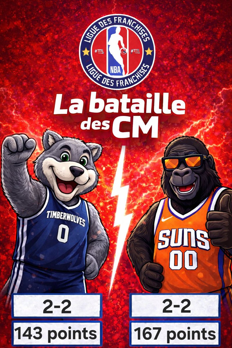 Ligue des Franchises TTFL tweet media