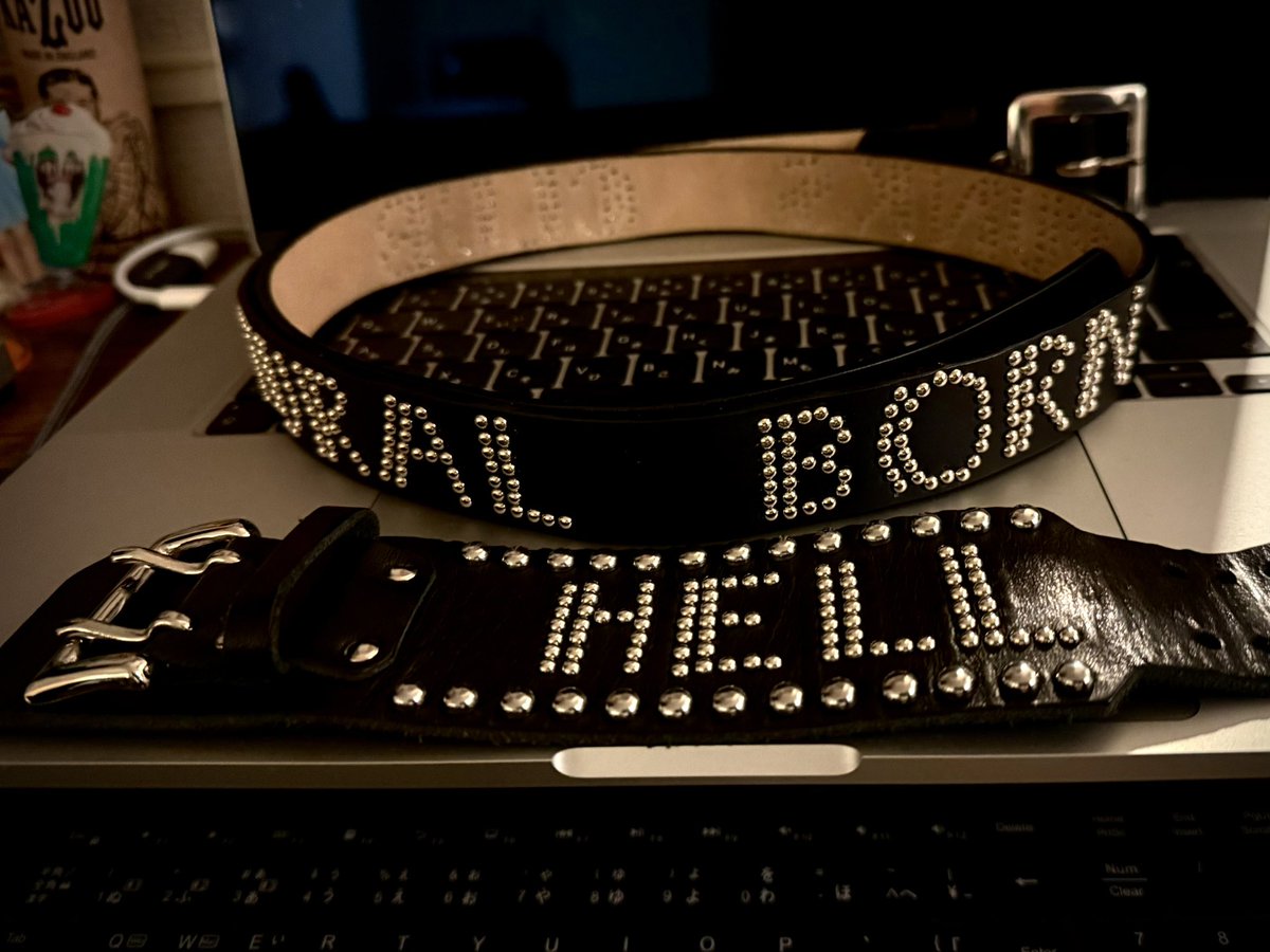 ROAD TO A3O 渋谷GRITありがとうございました！！

clubasia30周年おめでとうございます！田中さん！良いイベントをありがとうございました！！

眼帯にバンダナしたらライブ中下がって来て途中オレの視界はわずか1cmでしたw

眼帯で写真撮る気になれなくて写真は今日Johnnyから受け取ったベルト！！