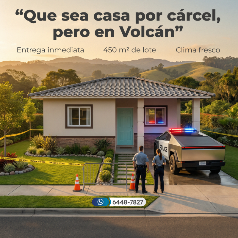 alpengrupo's tweet photo. Si es casa por cárcel, que al menos sea con clima fresco ❄️
Vistas del Valle (Volcán): entrega inmediata + 450 m² de lote.
Te comparto precios y disponibilidad por WhatsApp.

*Sujeto a disponibilidad y aprobación crediticia.