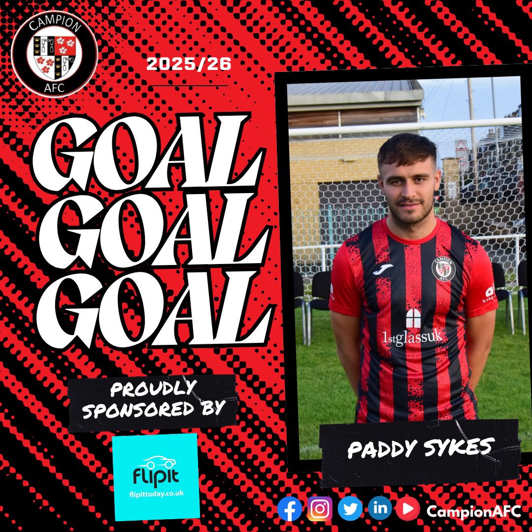 CampionAFC's tweet photo. GGGGGOOOOOAAAALLLLLL!!!!
50β - Sonny Whittingham finds the foot of #ThatHaircut Paddy Sykes who finishes expertly!!
π΄ 2-1 π‘ https://t.co/1p9sXdidWI