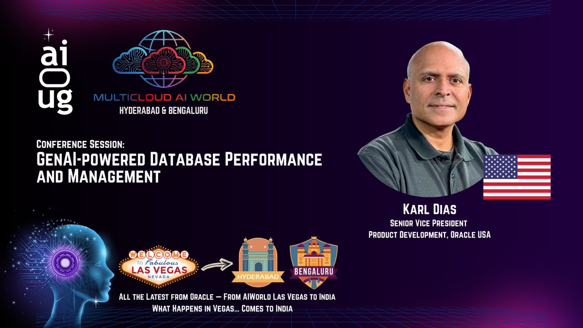 All India Oracle Users Group (AIOUG) tweet media