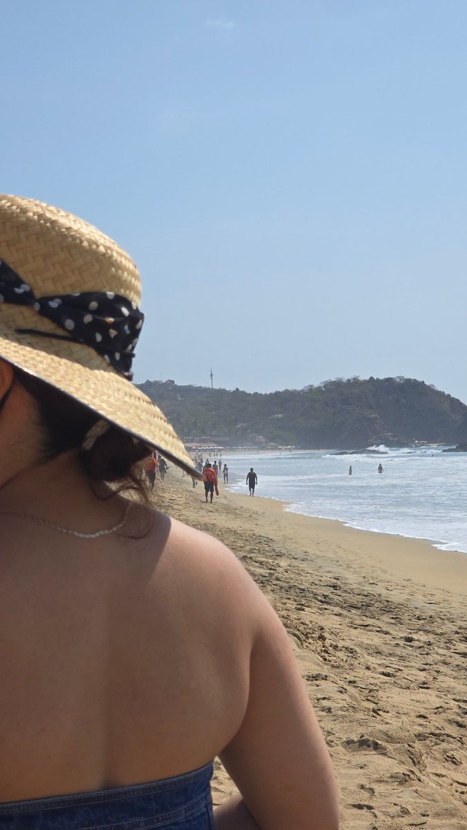 Ya en #zipolite , si nos ven nos saludan!!