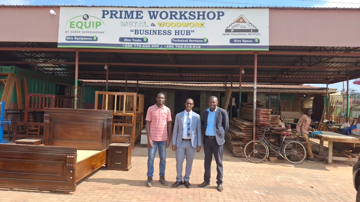 TVETCouncilUg's tweet photo. TVET Council Facilitated a workshop at Prime Vocational Institute, Iganga on 30 Jan 2026!
Workshop focus: TVET Act 2025 reforms, trainer licensing, &amp; industry’s role in skills delivery.
#TVETUg#SkillsUg https://t.co/mZ94lQdJaC