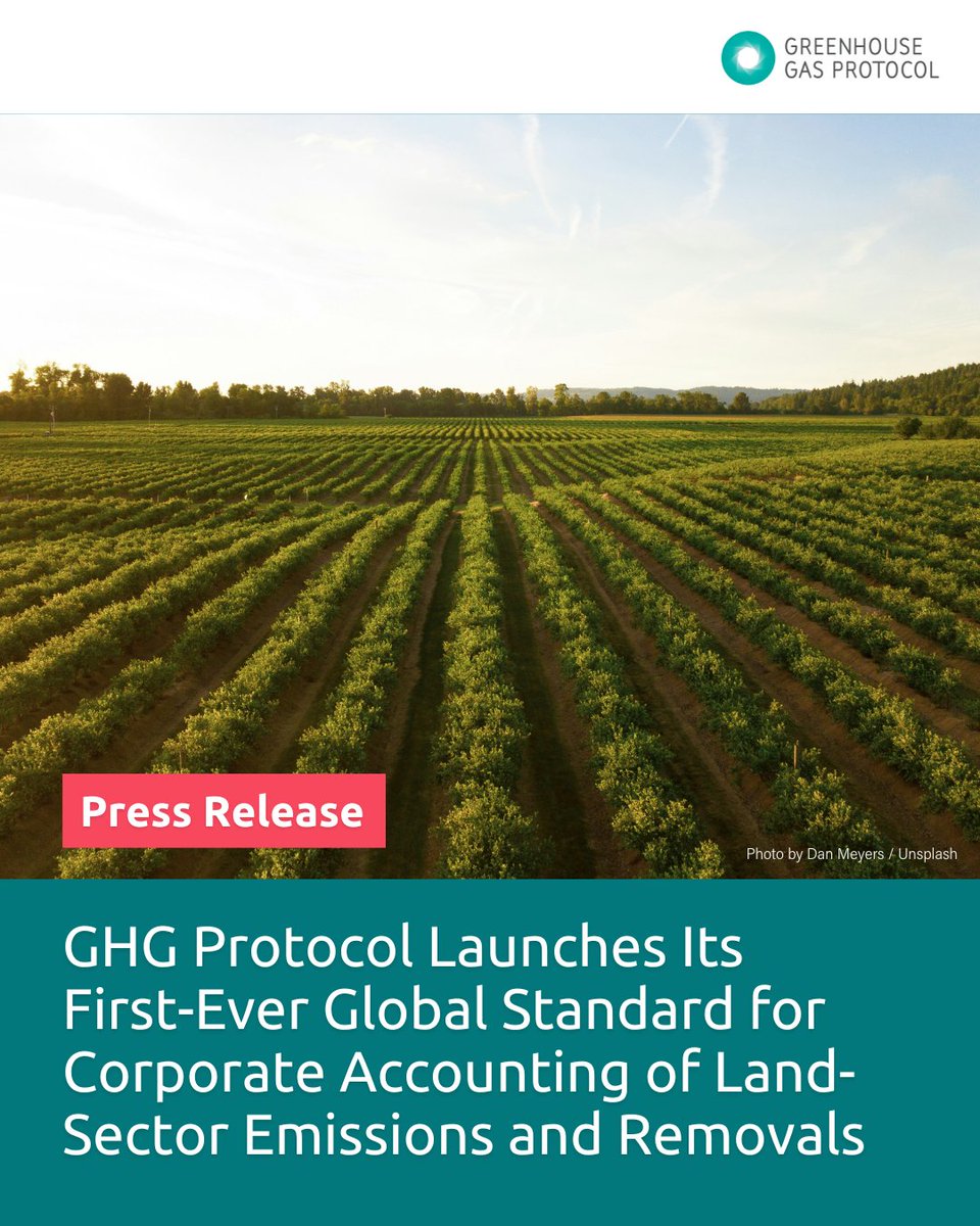 GHG Protocol tweet media