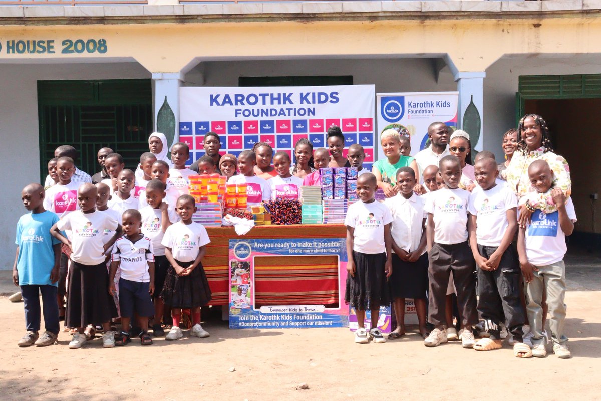 Education changes lives—and today, we took one more step toward that change, making it possible for one more child to learn and access education without barriers.

Through <a href="/Kkids_Foundatn/">Karothk KIDS Foundation 🇺🇬</a> (Karothk Kids Foundation), we were able to hand over scholastic materials to the little ones