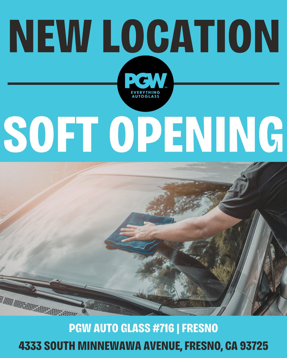 🚨 NEW BRANCH ALERT! 🚨

We are officially opening the doors to PGW Fresno (Branch #716) for our Soft Opening on February 2nd! 🎊

Make sure to stop by and meet the PGW Fresno team!

 📍4333 S Minnewawa Ave
Fresno, CA 93725