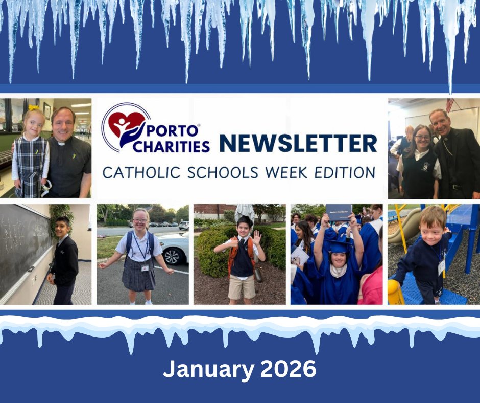 While the snow may have postponed Catholic Schools Week celebrations in our area, we hope the highlights in this newsletter will inspire you to celebrate even more vigorously next week. Full newsletter available here: conta.cc/4bsGurl