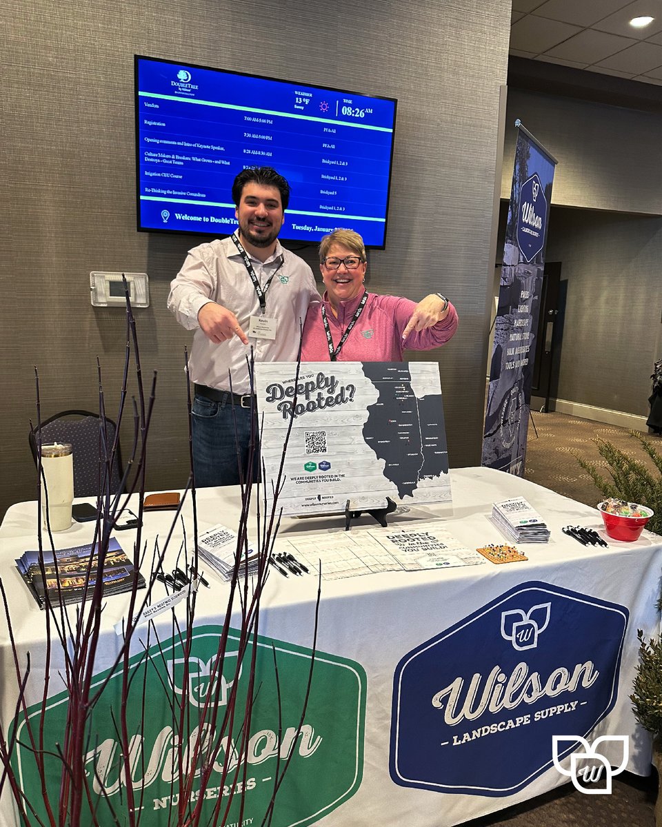 wilsonillinois's tweet image. Jennifer and Kevin were thrilled to attend this year’s InVigorateU event, powered by Landscape Illinois! They loved connecting with so many of you and learning where we’re all deeply rooted. 

#InVigorateU #DeeplyRooted #plantnursery #wilsonnurseries
