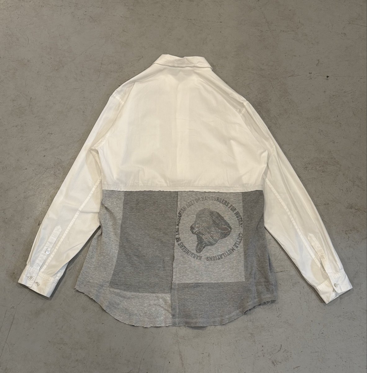 Undercover 2003 'Paper Doll' Hybrid Shirt, Large, $295 shipped