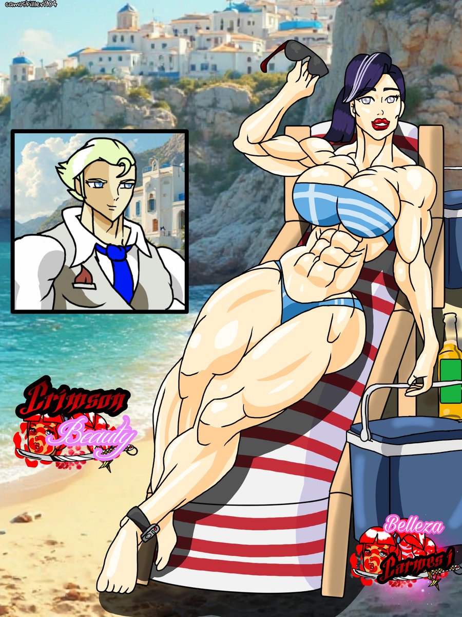 Crimson Beauty 17 Final!
Pics 15-17
I hope you like it 🥰🥰🥰
A million thanks to My friend <a href="/yixleck/">Yixleck ($10 and $20 Emergency Commissions OPEN)</a> for helping me bring Eva and Olympia to life!
Adan was created by <a href="/MuscleFem/">FemMuscleLover🔞</a> thank You very much 😉
#muscularwomen #musclewoman #femalebodybuilders