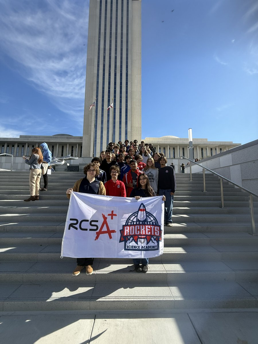 RCSA_Go_Rockets's tweet photo. River City Science Academy was proud to be part of the National School Choice Week Florida Capitol Rally, joining students, families, educators, and leaders from across the state to celebrate education options and student success. https://t.co/EByxcJuYAA
