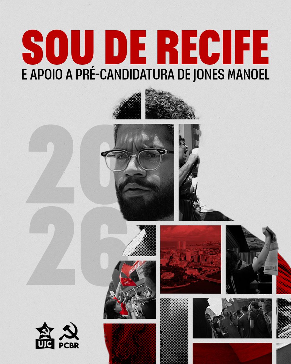 pcbrnacional's tweet image. 📣 Mais de 60.000 pessoas já assinaram o manifesto pela pré-candidatura de Jones Manoel.

E o apoio de Pernambuco é fundamental. É dessa força militante que vamos tornar o impossível em inevitável.

Faça parte.
🔗 Acesse jonesmanoel.com.br