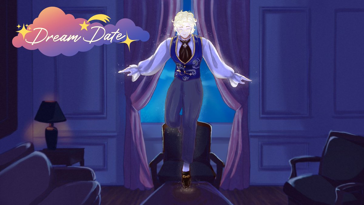 Our #OnceUponATimeVNJam entry is out now: "Dream Date" 

Share a magical date in Paris with a star! 🌟

It's cute, complete, and fully voiced in English, and very soon French as well! 🤩play it all for free below 👇(including a web build)

skywritestudios.itch.io/dream-date