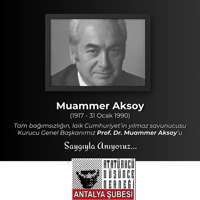 #MuammerAksoy
Kurucu Genel Başkanımız Prof. Dr. Muammer Aksoy'u ölümünün 36. yılında saygıyla anıyoruz.