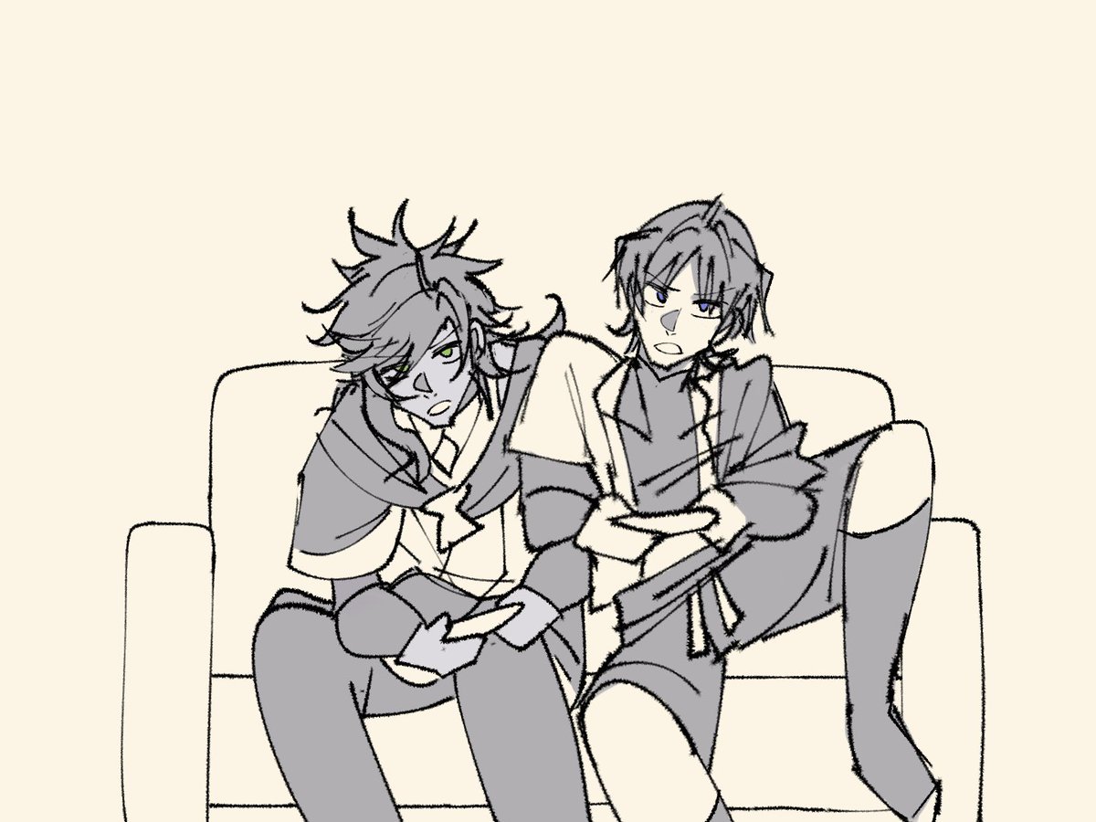 frames from my scarasethos animatic that i rly liked #genshinimpact #scaramouche #wanderer #sethos #scarasethos