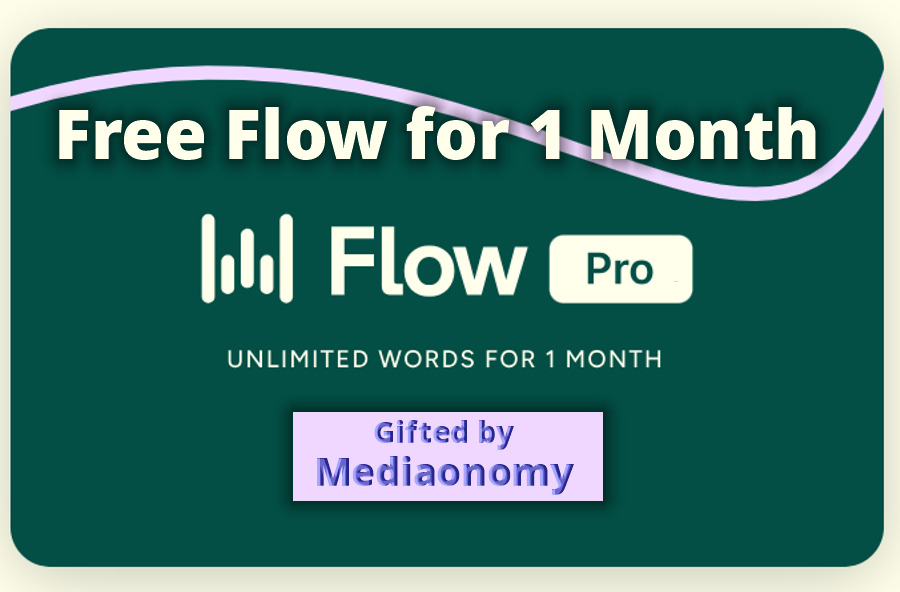 Feedonomy's tweet photo. Wispr Flow 1-Month Free Trial https://t.co/s9SDXBQ21D https://t.co/ESxJc54LHD