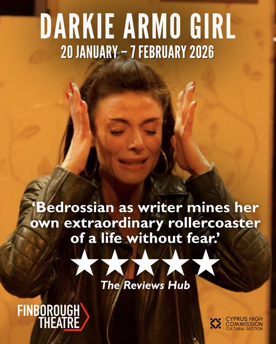 Darkie Armo Girl is back on stage! 
Tickets available through the link in our bio. Tickets also available for purchase in person. 
.
.
.
#MeTooTheatre #ArmenianTheatre #newwriting #finboroughtheatre #london theatre monologues feminism feministtheatre autobiographincaltheatre