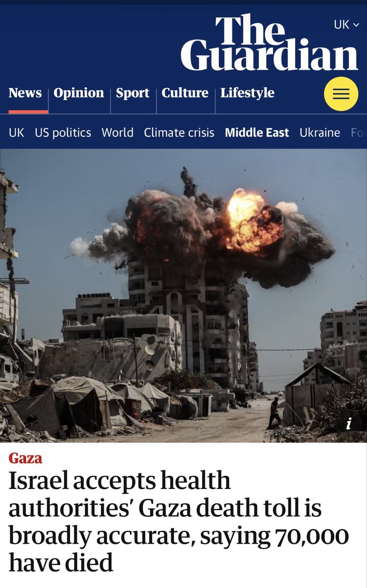 If the Zionist entity now admits to having killed more than >70,000 people - then the estimates of up to 680,000 are probably accurate.  See -> 

independentaustralia.net/life/life-disp…

#gaza
#GazaGenocide 
#palestine