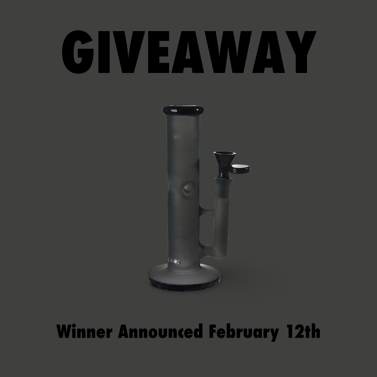 One #giveaway closes and another #giveaway opens up!

Win an 8” Midnight Straight Shooter Bong from <a href="/theweedbox/">The Weed Box</a>! 

How to enter:

1. Follow <a href="/theweedbox/">The Weed Box</a>
2. Like &amp; Repost this post
3. Comment "STAY STONEY" 

- Giveaway closes &amp; winner announced 2/12/2026
- Unlimited entries
- Must