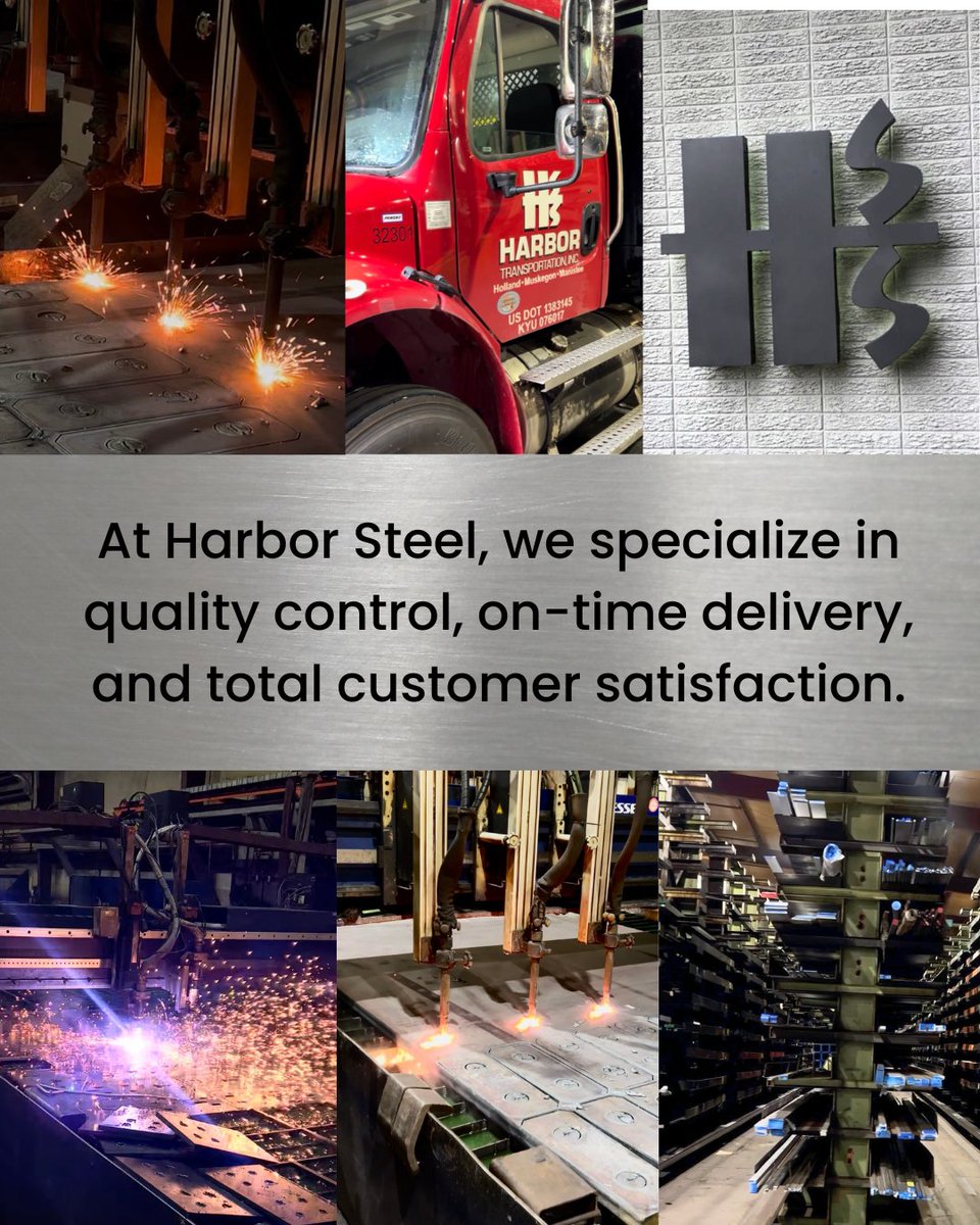 HarborSteel's tweet photo. At Harbor Steel, we specialize in quality control, on-time delivery, and total customer satisfaction.  Our experienced team is committed to delivering dependable steel solutions you can trust.  👉 Check out https://t.co/COlAk44Npj to learn more. https://t.co/oP9E2xYD3m