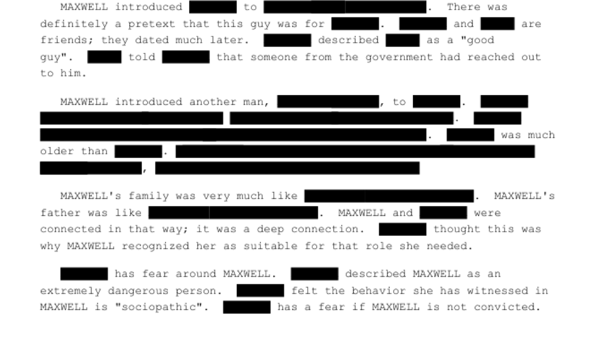 AaronParnas's tweet image. In an interview with FBI agents, a survivor told agents that Ghislaine Maxwell "presented" her to Donald Trump, making clear she was "available."

This isn't a tip. This is an FBI 302, an interview with agents.