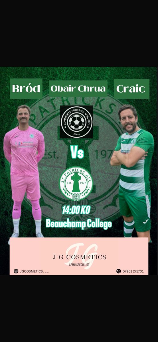 St Patrick’s AFC tweet media