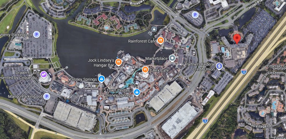Resident Disney nerd here.
New Mare Fair hotel is within walking distance to Disney Springs - a FREE to enter shopping center with excellent dining and entertainment once inside.
11/10 con venue location.