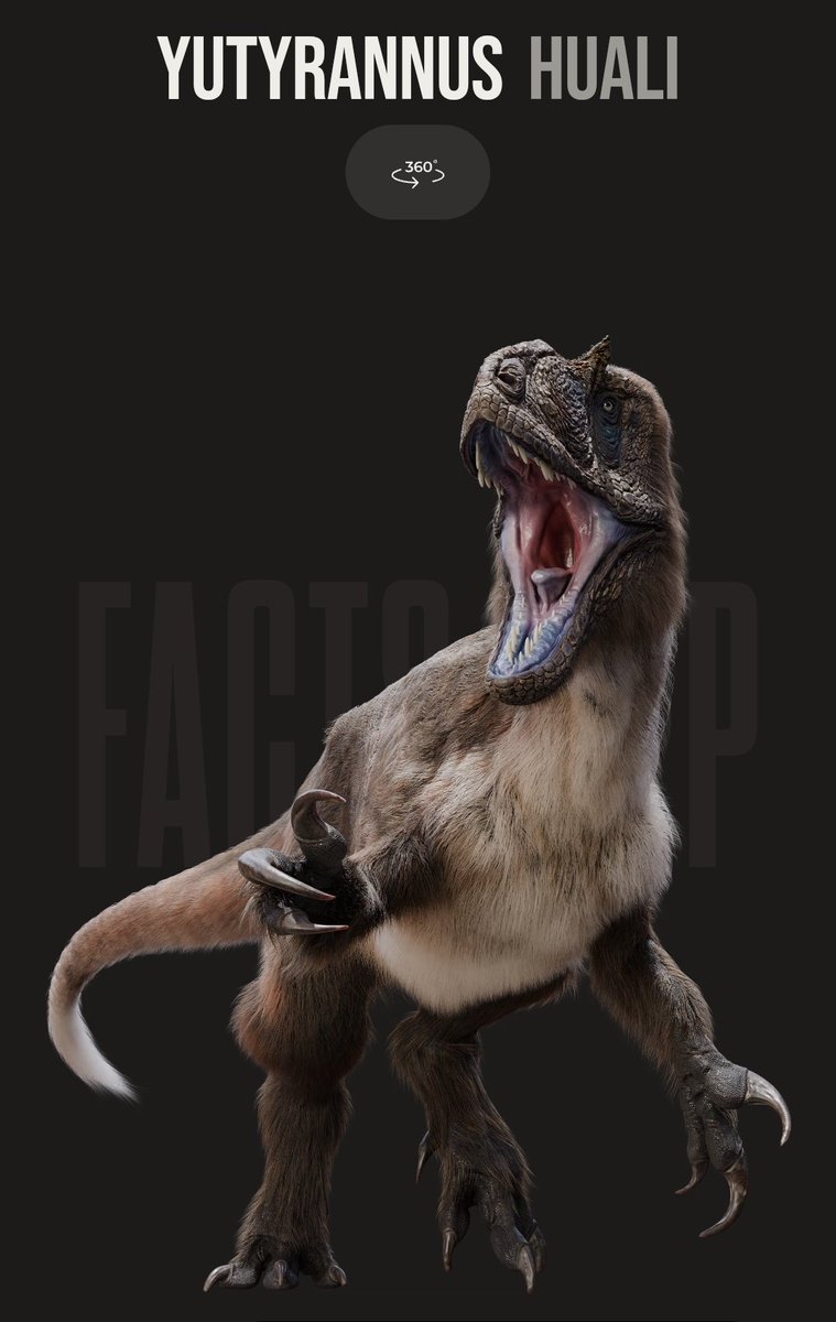 Encontré el modelo de Yutyrannus más hermoso que existe..